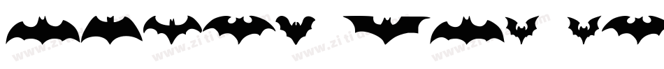 Acier BAT Text Solid字体转换